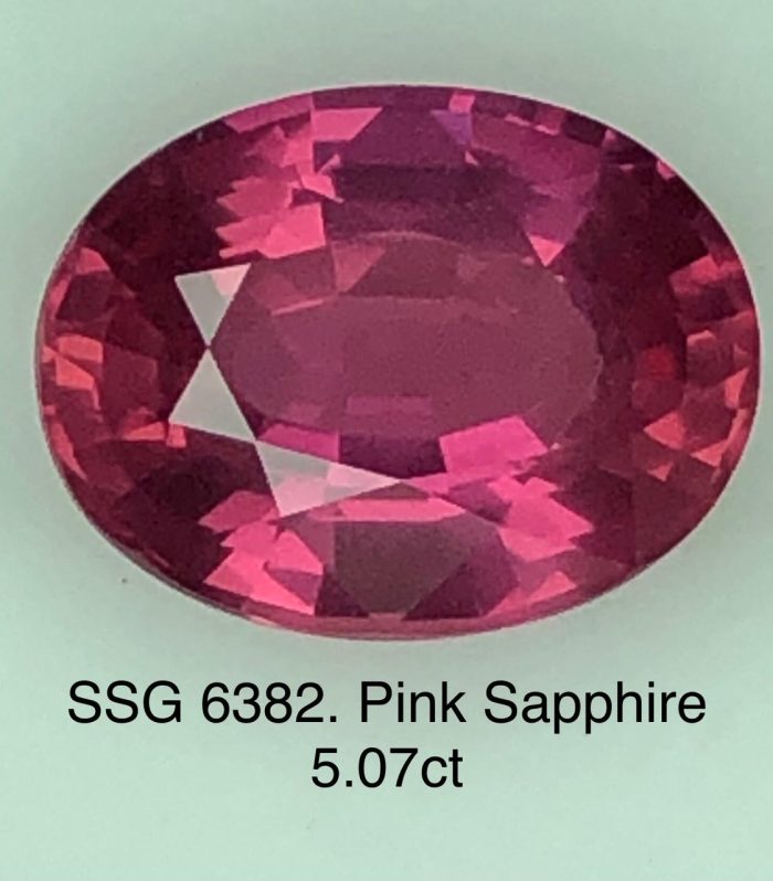 SSG6382 Pink Sapphire