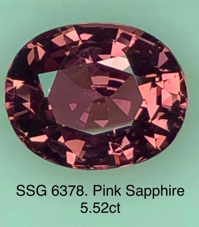 SSG6378 Pink Sapphire