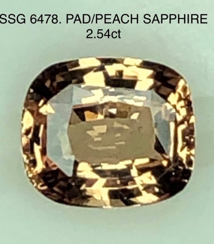 SSG6478 Pad/ Peach Sapphire