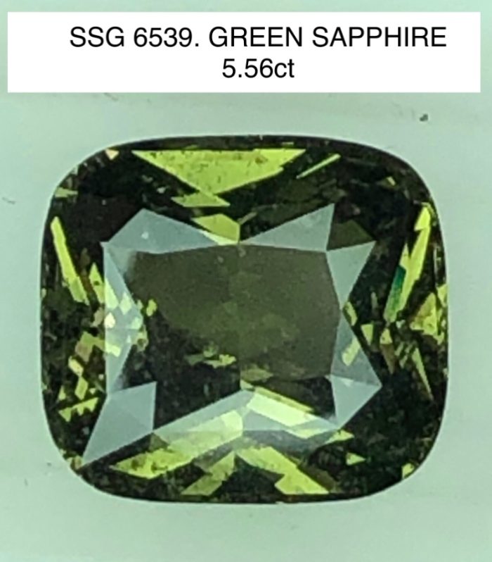 SSG6539 Green Sapphire