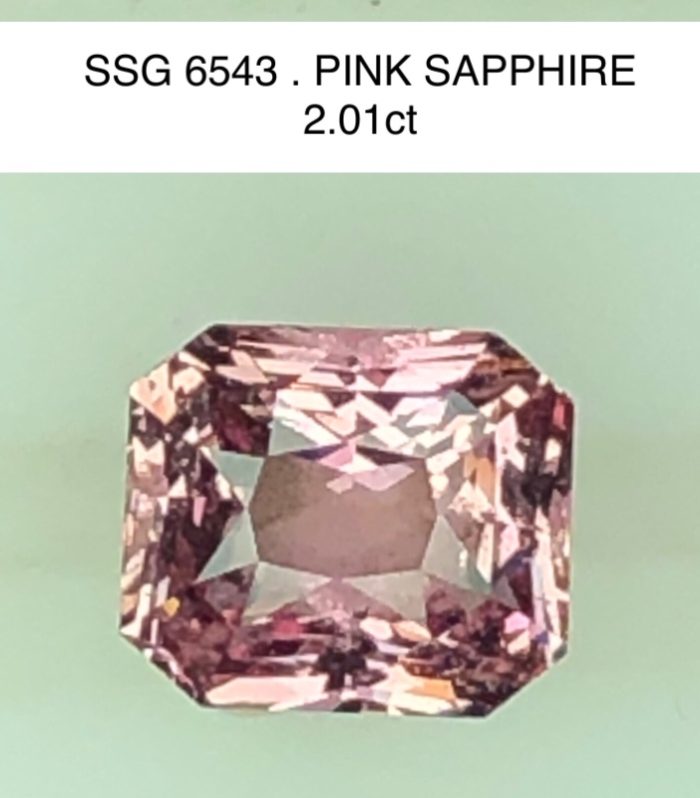 SSG6543 Pink Sapphire