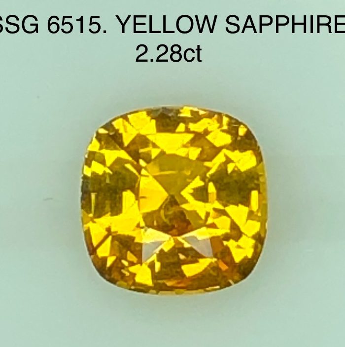 SSG6515 Yellow Sapphire