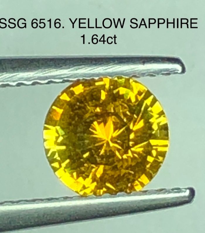 SSG6516 Yellow Sapphire