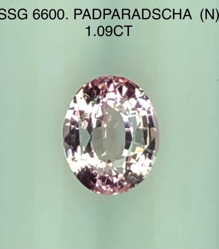 SSG6600 Pad/Peach Sapphire (N) Unheated