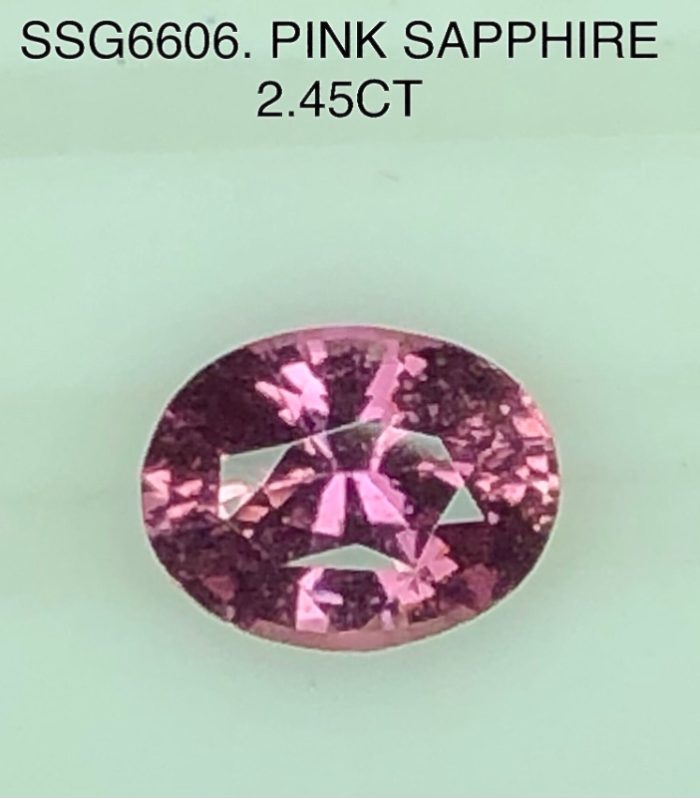 SSG6606 Pink Sapphire