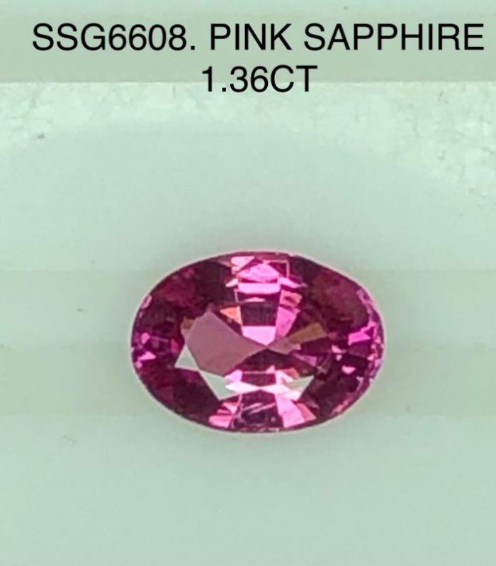 SSG6608 Hot Pink Sapphire