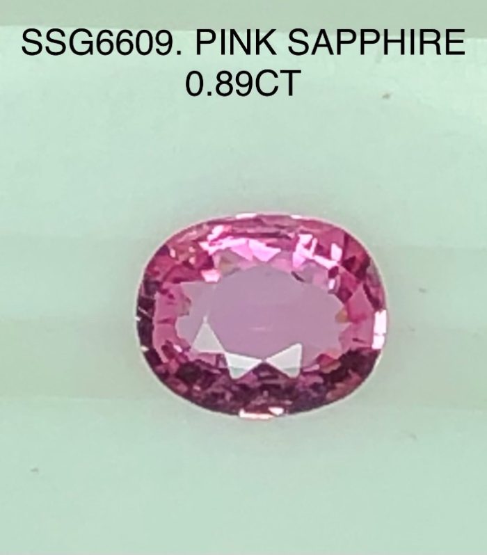 SSG6609 Pink Sapphire