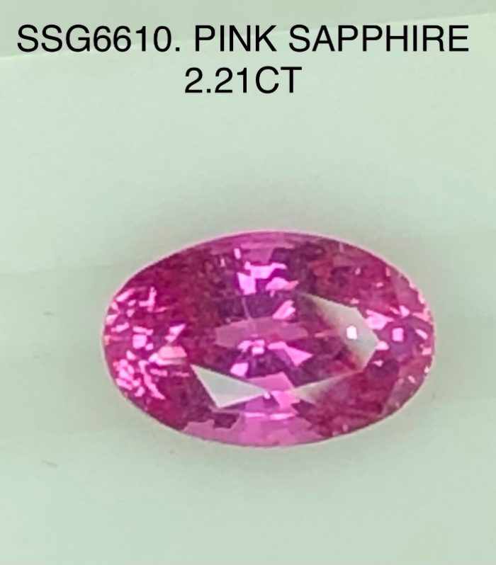 SSG6610 Hot Pink Sapphire