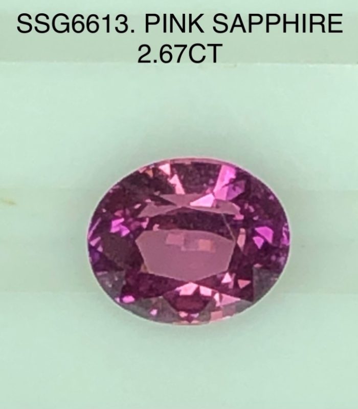 SSG6613 Pink Sapphire