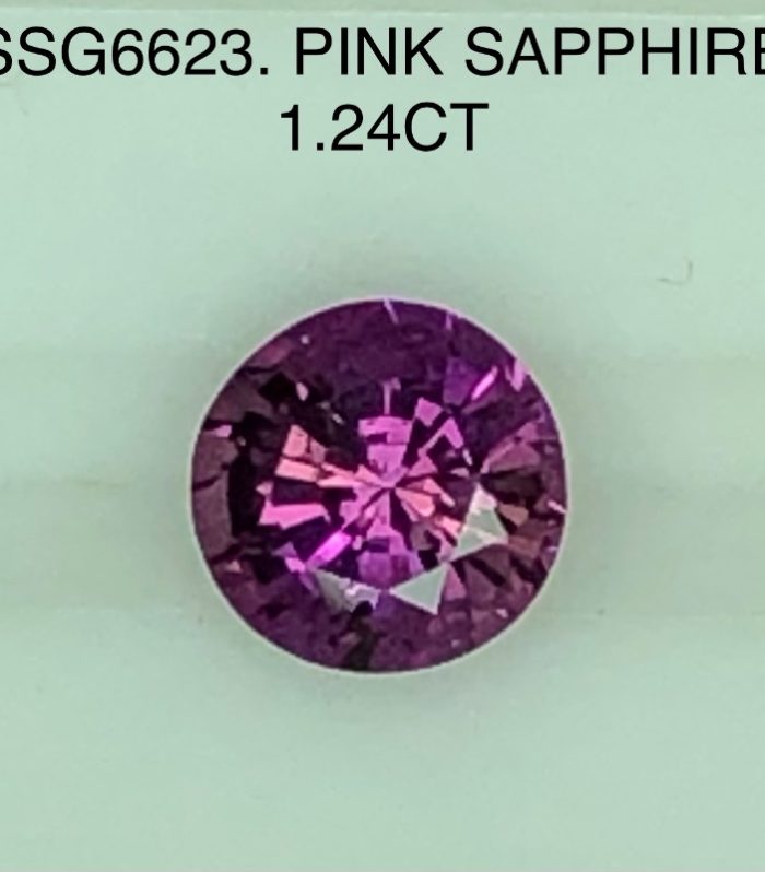 SSG6623 Pink Sapphire