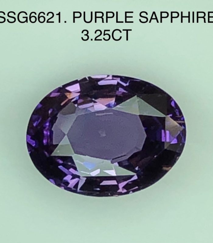 SSG6621  Purple/Violet Sapphire
