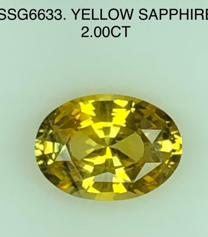 SSG6633 Yellow Sapphire