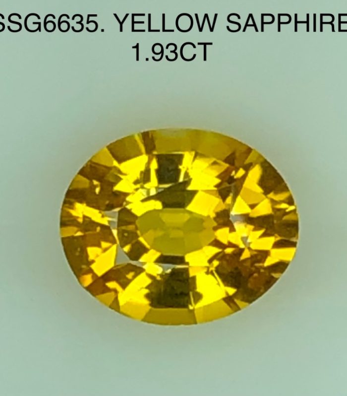 SSG6635 Yellow Sapphire