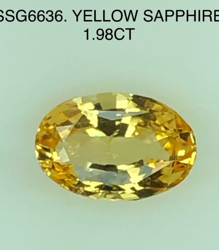 SSG6636 Yellow Sapphire