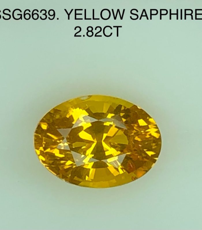 SSG6639 Yellow Sapphire
