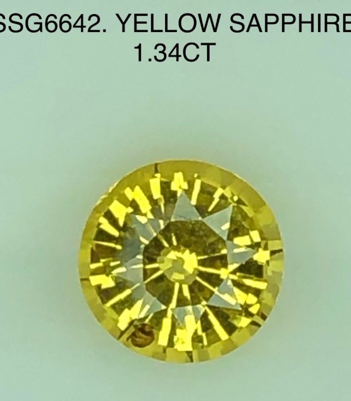 SSG6642  Yellow Sapphire