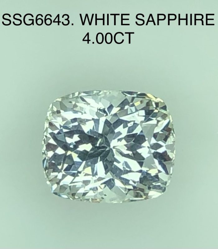 SSG6643 White Sapphire