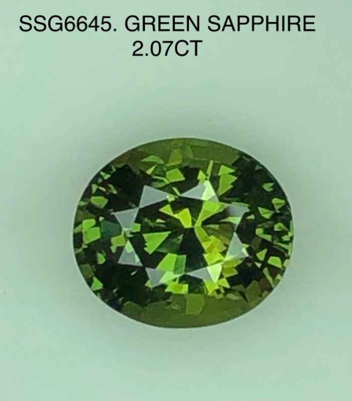 SSG6645 Green Sapphire