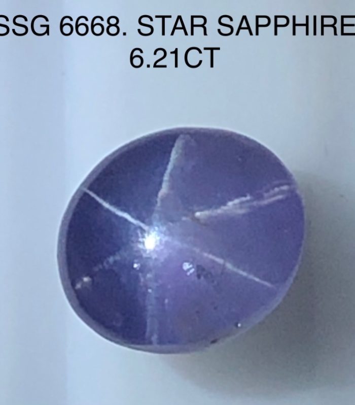 SSG6668 Purple Star Sapphire