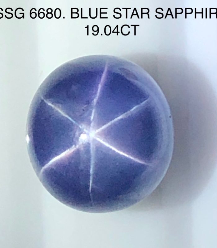SSG6680  Blue Star Sapphire