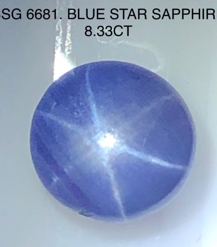 SSG6681 Blue Star Sapphire