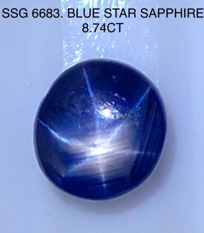 SSG6683  Blue Star Sapphire