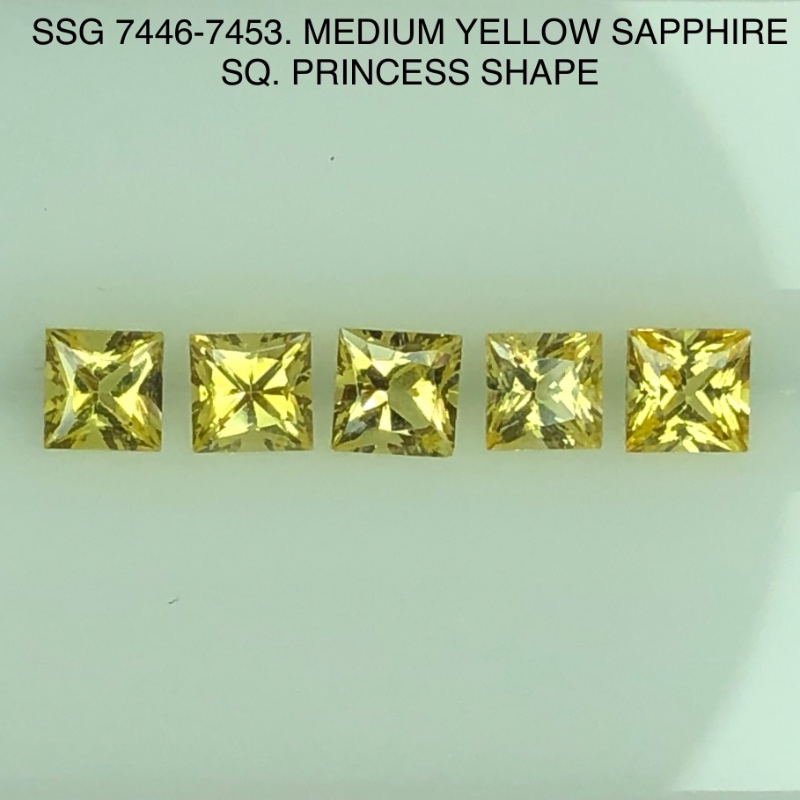 SSG7446453 Medium Color Yellow Sapphires - Image 2