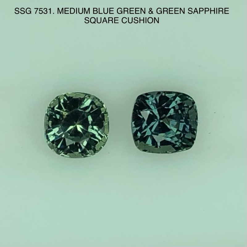 SSG7530532 Green Sapphires