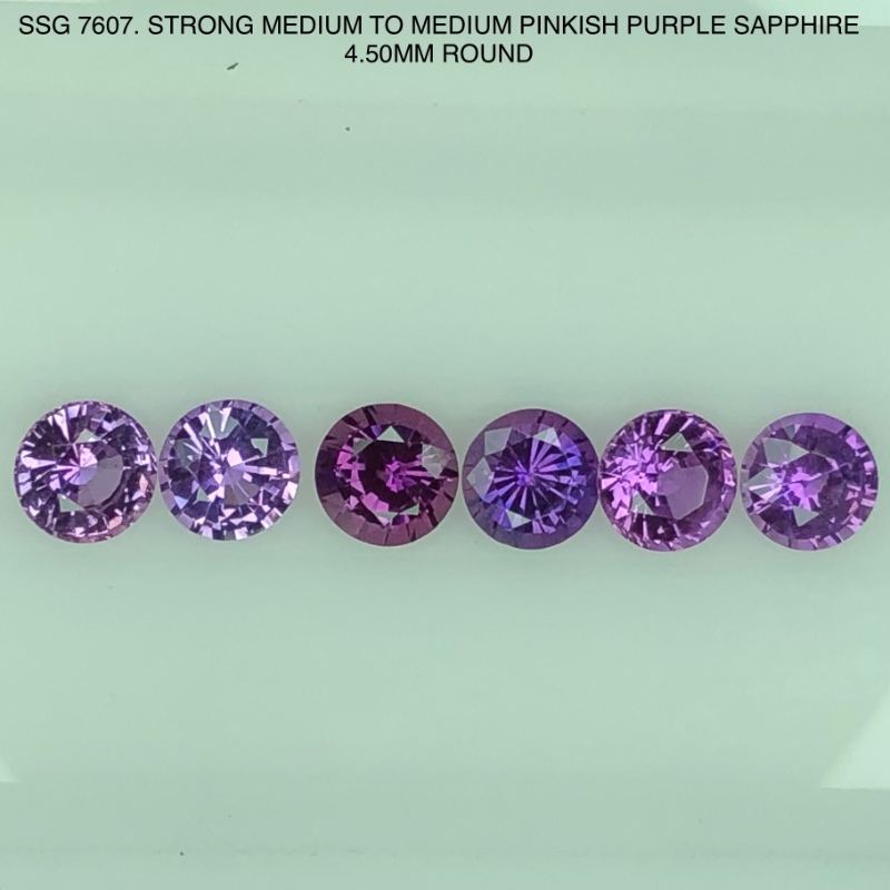 SSG7607610 Purple Sapphires