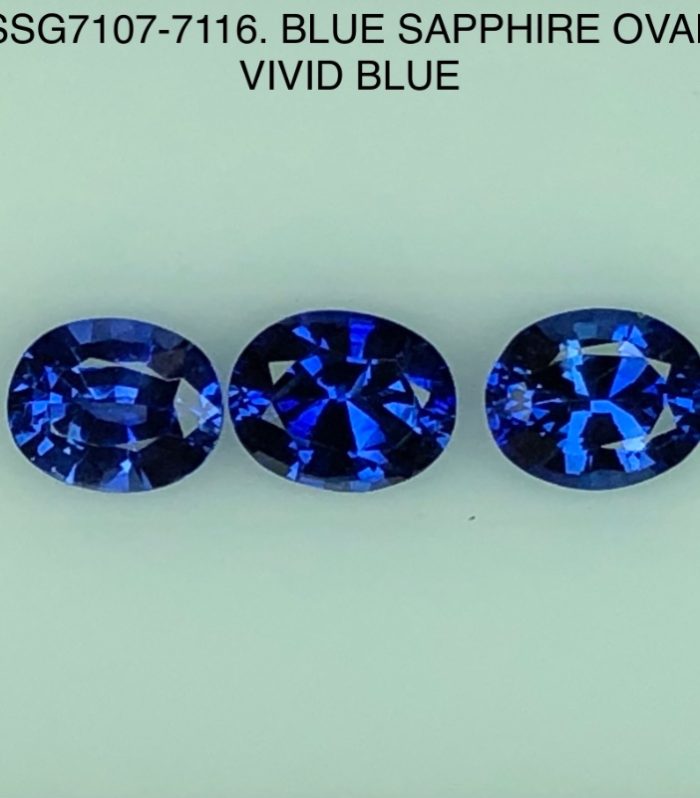 SSG7107116 Vivid Blue Sapphire