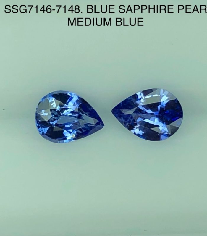 SSG7146148 Medium color Blue Sapphires