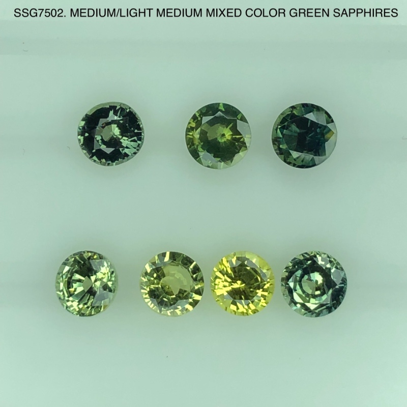 SSG7500513 Green Sapphires - Image 2