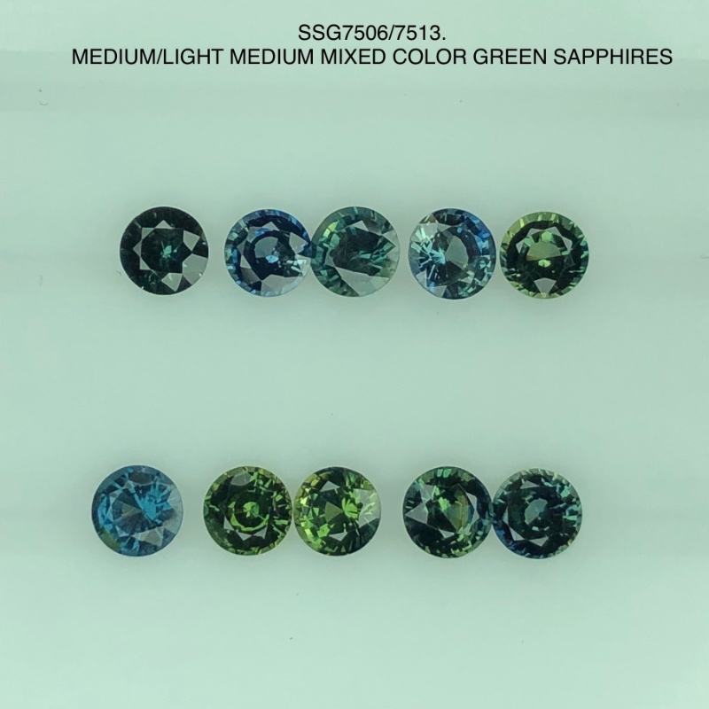 SSG7500513 Green Sapphires - Image 4