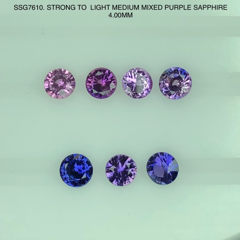 SSG7607610 Purple Sapphires - Image 3